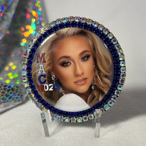 Handcrafted Photograph Brooch MAC - Image 3