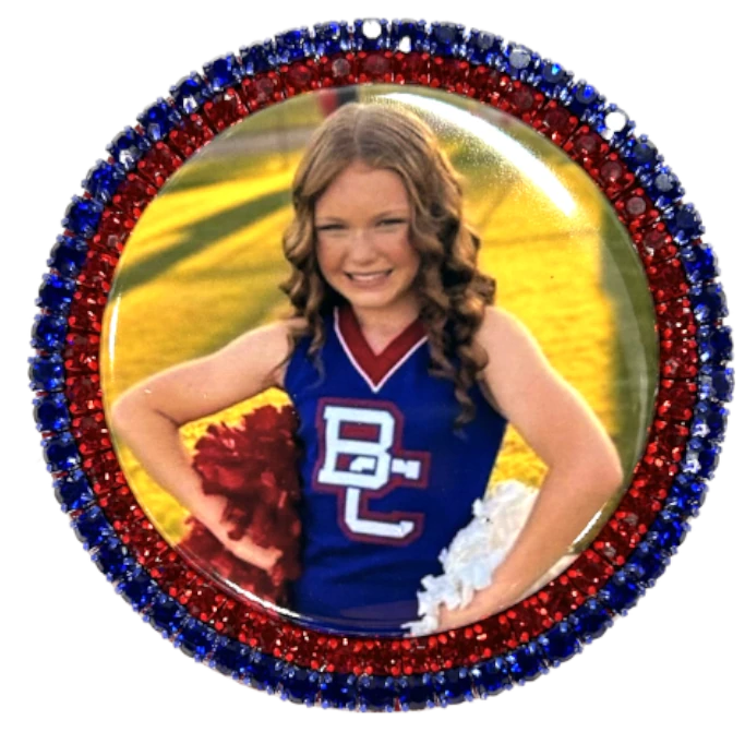 Sports Team Photo Brooch - Image 7