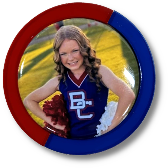 Sports Team Photo Brooch - Image 8