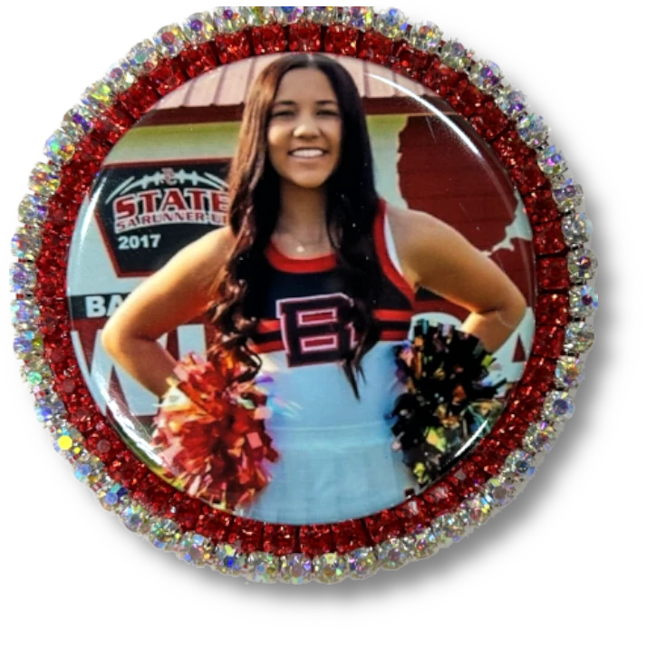 Sports Team Photo Brooch - Image 9