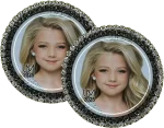 2 BROOCHES