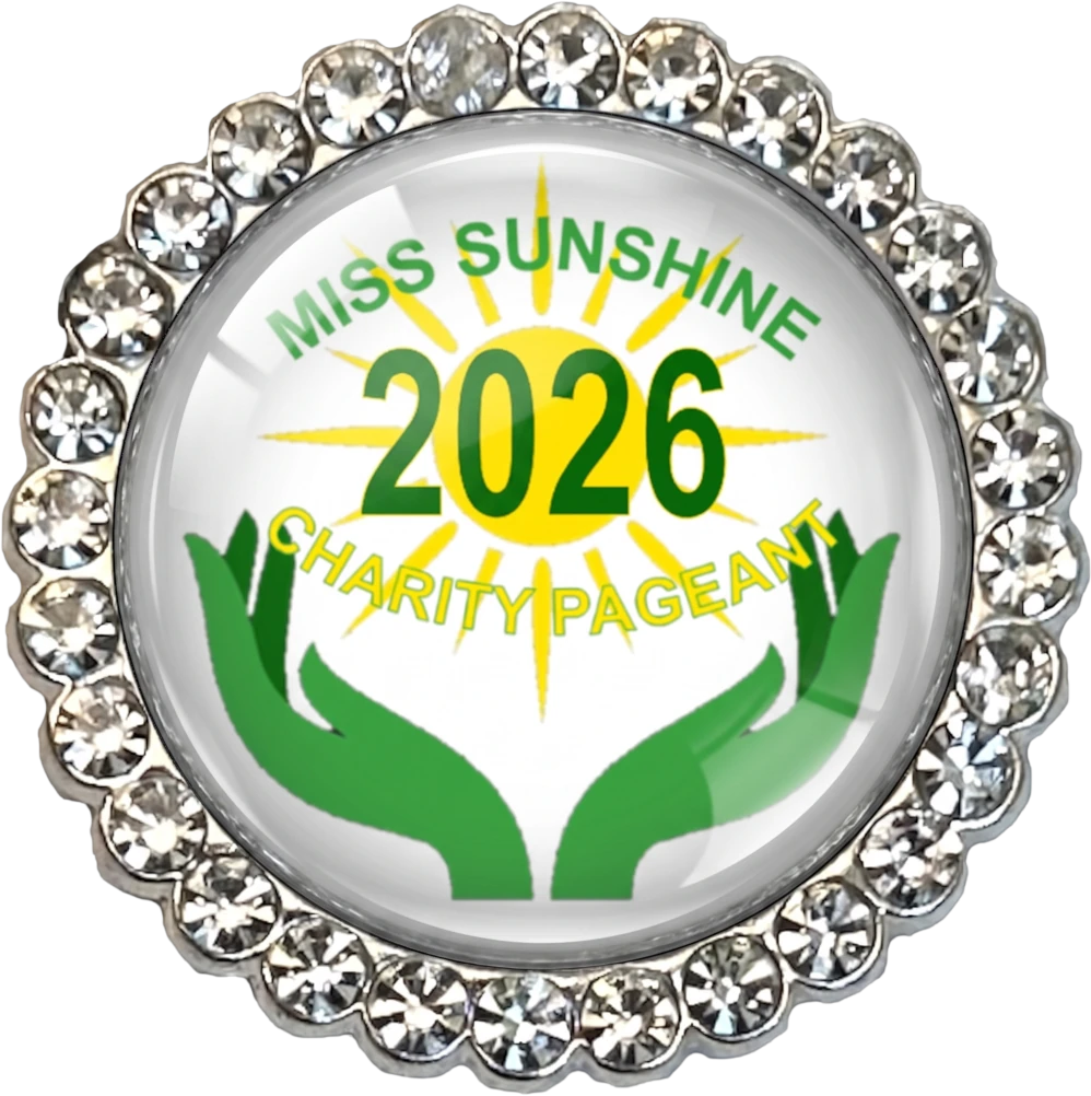 Sunshine Charity Pageant Sash Secure