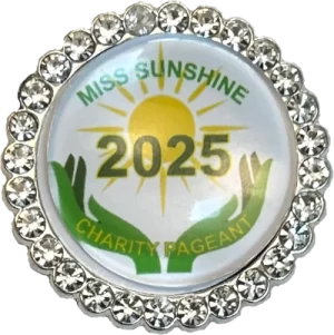 Sunshine Charity Pageant Sash Secure
