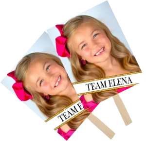 2 Grand Iconic 8x10 Fan Wavers