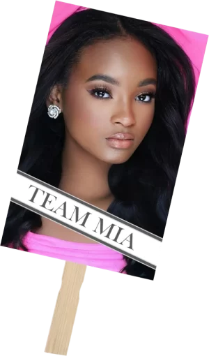 US MISS Royal Fan Waver